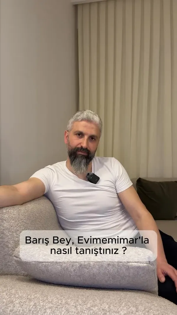 Bir projede en değerli şeyin sadece tasarım olmadığını düşünüyoruz. Güven, iletişim ve süreç… | Evime Mimar Instagram
