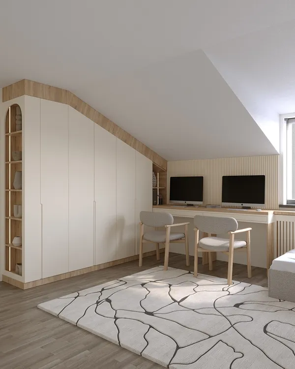 Beylikdüzü Projemiz Modern ve minimal tasarım çizgilerini, fonksiyonel çözümlerle birleştirdik.… | Evime Mimar Instagram