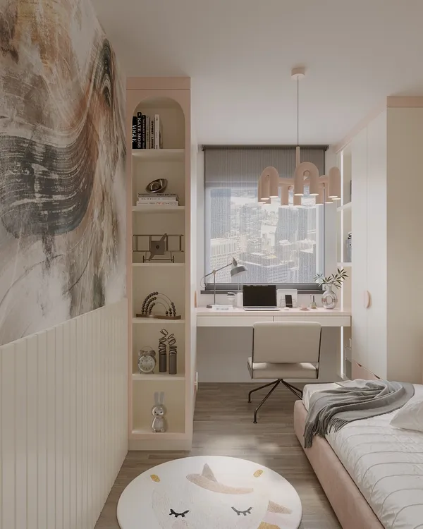 Kadıköy Projemiz – Umay’ın Odası Gizem Hanım ve Osman Bey’in kızları Umay için tasarladığımız bu… | Evime Mimar Instagram